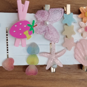 ​Pastel Dreams Multi-Piece Hair Clip Set ​